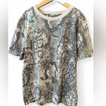 ZARA  Women ‘s Snake Print Shirt Photo 0