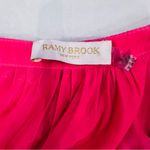 Ramy Brook  MERRY V-NECK SHORT-SLEEVE BLOUSE IN PUNCH AND JANE MATCHING SKIRT Photo 7