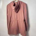 Solitaire Hoodie Womens M Floral Embroidered Full Zip Up Jacket Sweatshirt Boho Photo 1