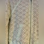 Victoria Beckham for Target | Mint Green Lace Bomber Jacket, Size M Size M Photo 2