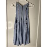 POL  Women's Medium‎ Blue Sleeveless shirt Casual Lace Trim Detail Flapper Style Photo 4