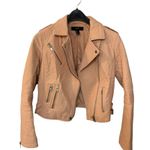 Forever 21 • Barbie Pink Leather Moto Jacket Photo 0