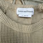 Lovers + Friends  Revolve Beige Thermal Mini Tunic Top Dress in Size XS X-Small Photo 4