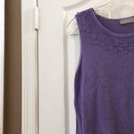 Croft & Barrow FINAL MARKDOWN Decorative knit  tank top large Photo 1