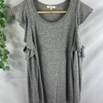 Pleione  Ruffle Cold Shoulder Top S Photo 0