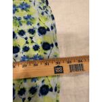 Aerie  Halter Mini Dress Women Medium Blue White Floral Spaghetti Straps Sundress Photo 11