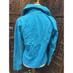 Giorgio Armani ARMANI ECHANGE XL Sweatshirt Shirt Top Bling 1/4 Zip teal Blue Photo 6