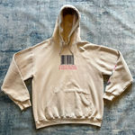 Beige It Costs $0 To Be A Good Person Hooded Sweatshirt Women's Large Photo 0