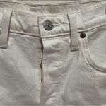 Levi's Levi’s 501 Cream Denim Shorts - Size 27 cutoff 90’s Photo 6