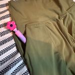 Oalka Woman’s Casual Olive Cargo Pants Photo 1