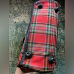 Vintage red plaid zipper carrying case bag Photo 10