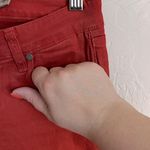 Paige Burnt Orange Verdugo Ankle Denim Jeans Photo 2