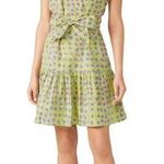 Banjanan Bulbul’s Sister Ruffle Mini Dress Yellow Floral Print Flutter Sleeve M Photo 0