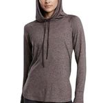 Athleta  Uptempo Flora Mauve/Shale Hoodie Top Photo 0