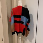 Per Se colorblock open cardigan/shrug size S/M Photo 2