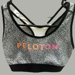 Adidas  /peloton Women's Black and Gray Sports Bra Photo 2