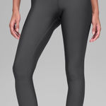 Alo Yoga  NWT Airlift High Waist Leggings Anthracite Grey Size L Photo 0