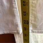 Madewell  Curvy Kick Out Crop Jean Flare Denim‎ Pure White NWT Size 31 Photo 11