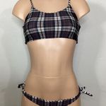 Volcom New.  plaid and check bikini. Small. Retails $149 Photo 2