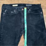 AG Adriano Goldschmied The Premier Skinny Straight Dark Gray Corduroy Jeans Photo 7