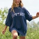 Aerie obersized crew “upstate” sweatshirt Photo 0