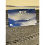 Bandolino Baby Boot Cut Kelsey Jeans Size 16 Stretch Onyx NWT Photo 5