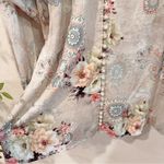 Elliatt  Cyprus Linen Mini Dress Sage Multi Size Small NWT Photo 3