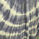 Island Beach L XL Blue Tie Dye Embroidered Loose Dress Beachy Vacation Resort Size L Photo 2