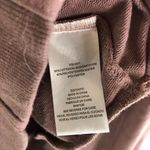 Almost Famous Womens Sweatshirt Cropped 1/4 Zip Puff Sleeve Mauve Purple S Photo 3