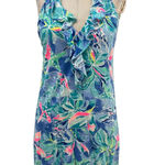 Lilly Pulitzer Lilly‎ Pulitzer Shay Dress Bennett Blue Celestial Seas Starfish Print Size Small Photo 5