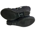 Parker & Sky  Blue Denim Espadrille Lace Up Wedge Heels Sandal Shoes Womens 7 Photo 5