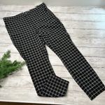 Hollister Black and White Checkered Ankle Pants Photo 0