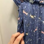 Pajama Set Dog Navy Shortsleeve and Pants Blue Size M Photo 1