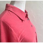 Soft Surroundings  Santa Barbara Tunic Button Size Petite Small Coral Lagenlook Photo 7