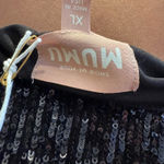 Show Me Your Mumu NEW w tags Elegant Black Sequin Kimono Dress Photo 2