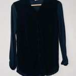 Nordstrom Splendid Black Long Sleeve Button Up Shirt Photo 6