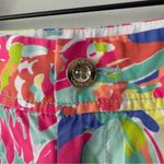 Lilly Pulitzer The Callahan Short Casa Banana Print 100% Cotton Floral Colorful Photo 6