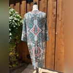 Chico's Chico’s Shift Casual Dress in Blue Paisley Print Chico’s Size 2 (Size L 12) EUC Photo 1