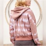 Free People  Movements Tie Dye Believer Desert Rose Hoodie‎ Sweatshirt Sz M Photo 1