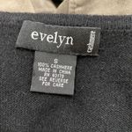 Evelyn Cashmere Whimsigoth Black Embellished Knit Sweater Top Size Small Photo 2