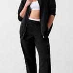 Athleta M Rise Anorak Jacket Black Medium Photo 3