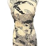 Red Valentino New Silk Bird Print Sleeveless Dress, Size 40 (US 4–6) Photo 0
