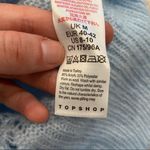 Topshop  Blue Cropped Sweater Photo 5