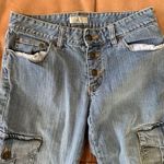 Metro  7 Cropped/Cargo Button Up Jeans Photo 1