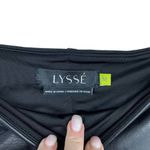 Lysse Womens Size Medium Jones Embossed Texture Faux Leather Leggings Black Photo 10