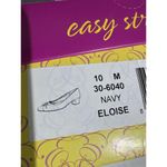 Easy Street Brand New  Women's Size 10M Navy Blue Eloise Kitten Heels Comfort Photo 6