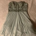 My Michelle Strapless Sequin Homecoming Dress Photo 0