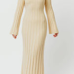 Bump Friendly Long Dress Yellow Size L Photo 0