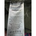 Edikted Cargo Pants Green Wide Leg Utility Pockets High Rise Y2K Streetwear Sz S Photo 5