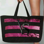 Victoria's Secret NEW! 2014  Bling Sequin Tote bag Black Friday Limited Edition Photo 0